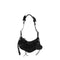 Le Cagole XS Satin Shoulder Bag - Black