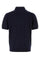 Navy Blue Wool Polo Shirt