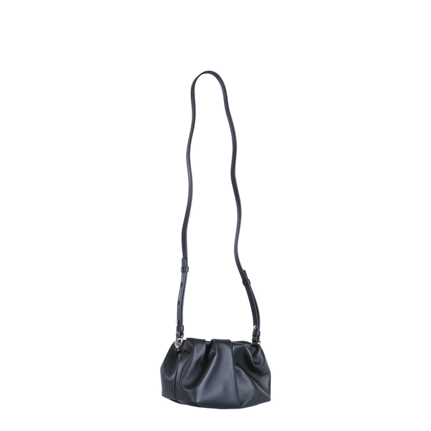 Mini Lamb Nappa Crossbody - Black