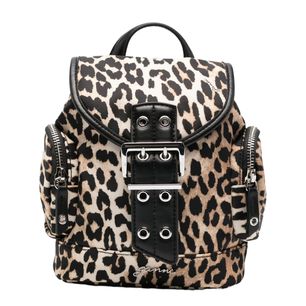 Bucky Nano Nylon Backpack - Leopard