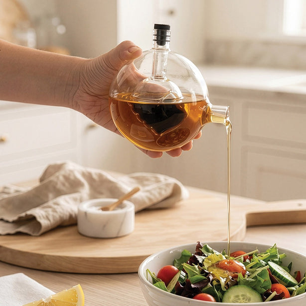 OTOTO Skully - Oil and Vinegar Cruet Dispenser