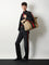 Gucci GG fabric travel bag with Web detail on the front - Vintsanddkbr