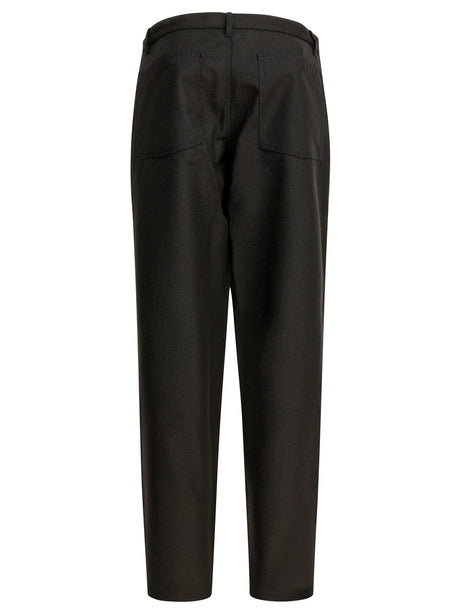 Comme Des GarçOns Shirt Wool blend pants - Black