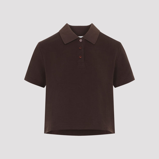 Saint Laurent T-Shirts And Polos Brown