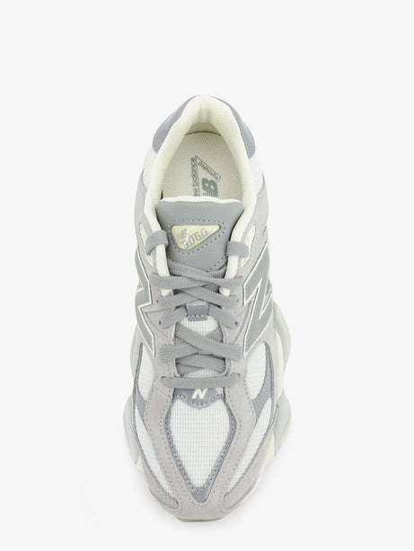 New Balance 9060 mesh sneakers with iconic side logo - Angora