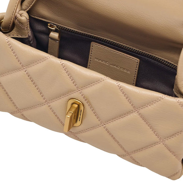 Marc Jacobs The Quilted Mini Dual Shoulder Bag - Camel 2S5HSH023H02
