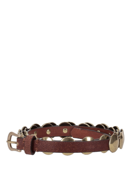 Trinidad Thin Washed Leather Belt