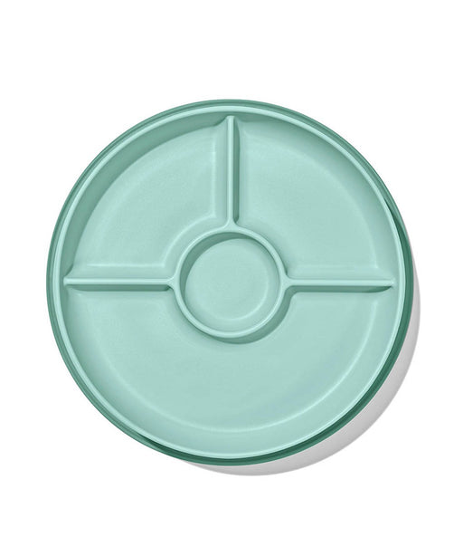 OXO Tot Stick & Stay Suction Divided Plate for Toddlers