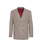 Wool and Silk Double-Breasted Jacket