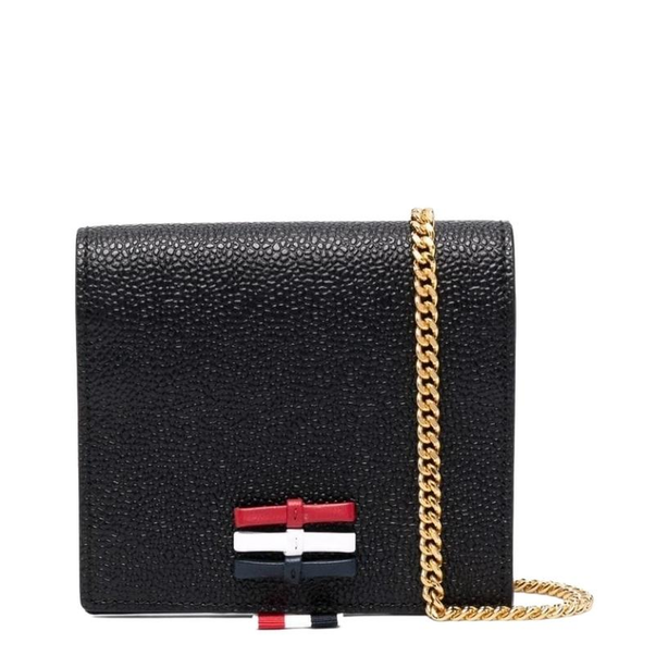 RWB Bow Chained Wallets - Black