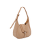 Trend Mini Suede Leather Hobo Bag - Beige