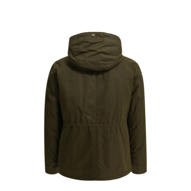 Padded Parka Made Of Technical Cotton