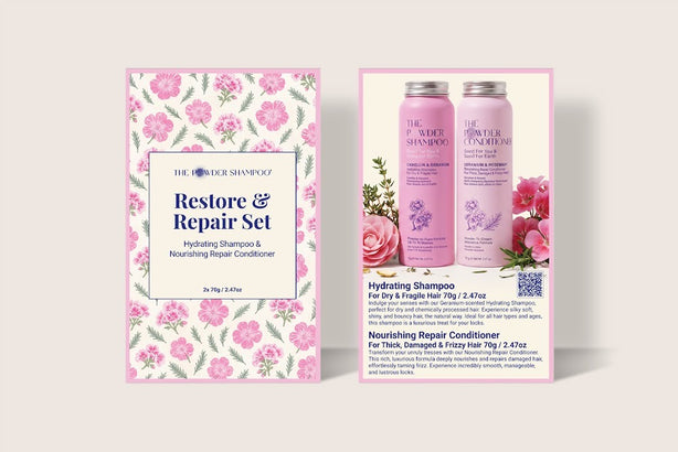 The Powder Shampoo The Repair & Restore Duo - 70g