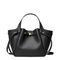 Romy Small Pebbled Leather Tote - Black