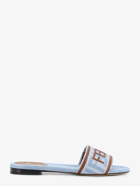 Fendi Sunshine FF denim sandals - Denim Cielo+Sellier