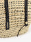 Loewe Paula's Ibiza -Braid raffia and leather shoulder bag - Naturalblack