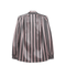Striped Crepe de Chine Shirt