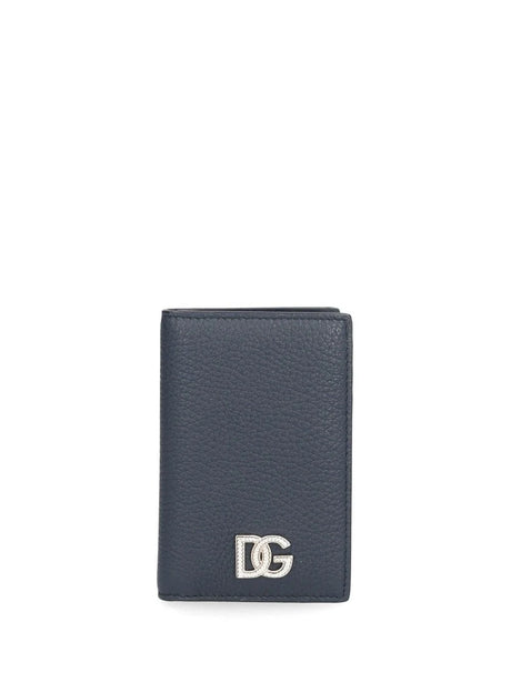 Dolce & Gabbana Storm Card Holder - Blue
