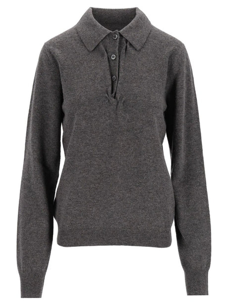 Maison Margiela Polo Sweater - Grey