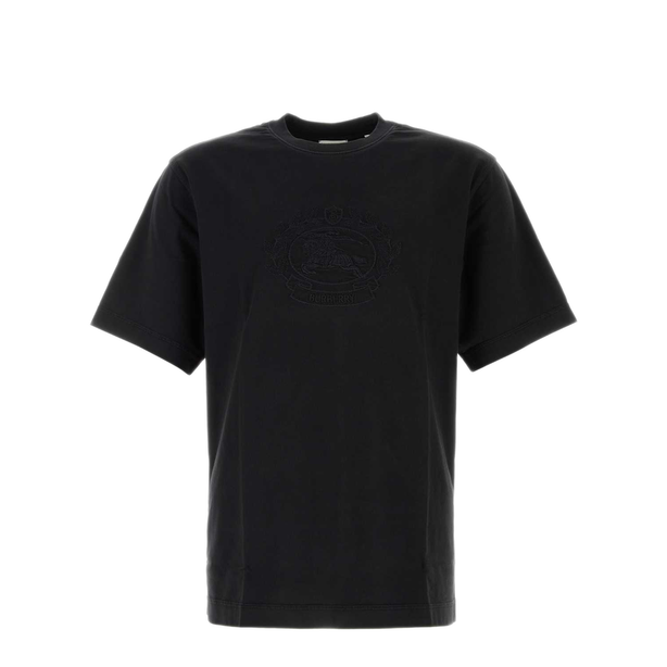 Black Cotton T Shirt