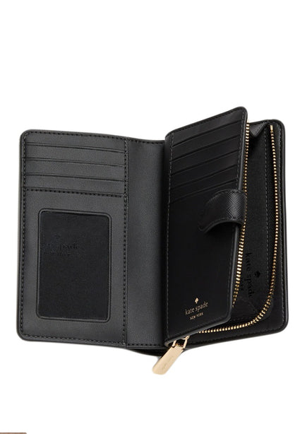 Kate Spade Medium Bifold Wallet - Black