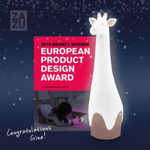 Zazu Gina the Giraffe, Nightlight with Auto Shut-Off