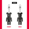 [WORLD TOUR ARIRANG] BTS x BE@RBRICK 100% Keychain (International Shipping)
