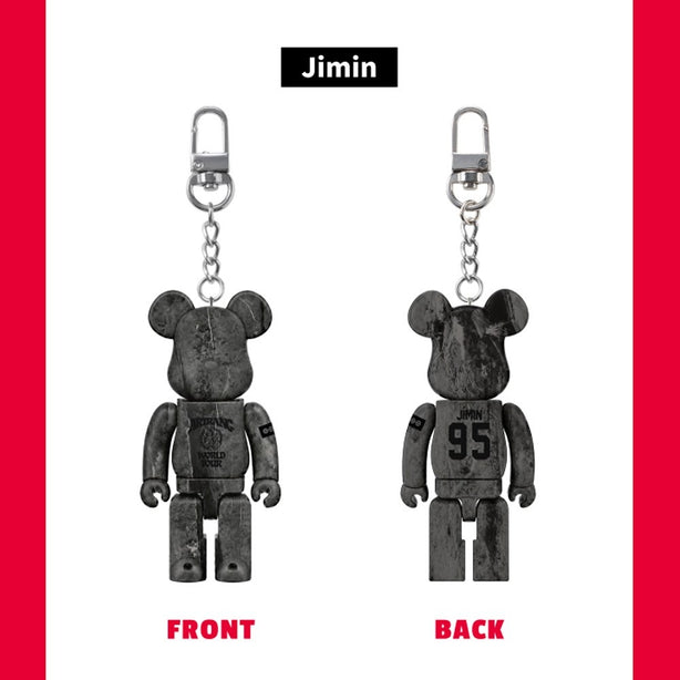 [WORLD TOUR ARIRANG] BTS x BE@RBRICK 100% Keychain (International Shipping)