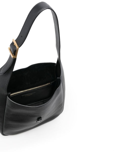 Saint Laurent Le 5 Ã 7 Shoulder Bag, Gold Hardware