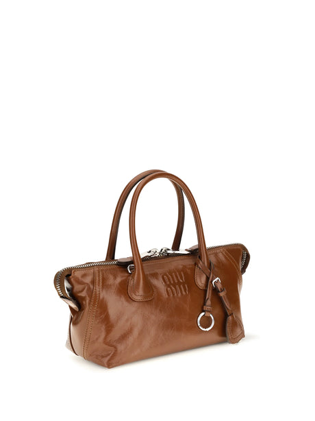 Miu Miu Glossy leather Handbag - Palissandro