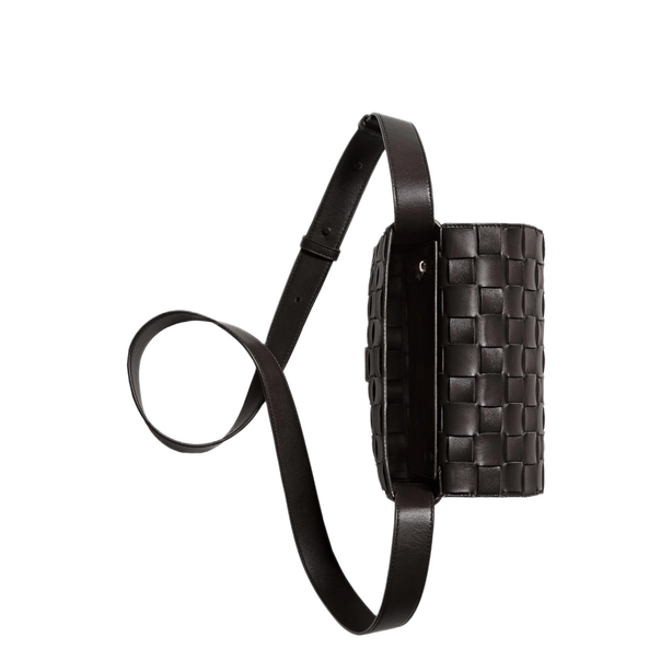 Orto Small Calfskin Messenger Bag - Espresso