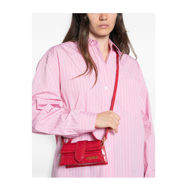 Small Calfskin Bag - Red