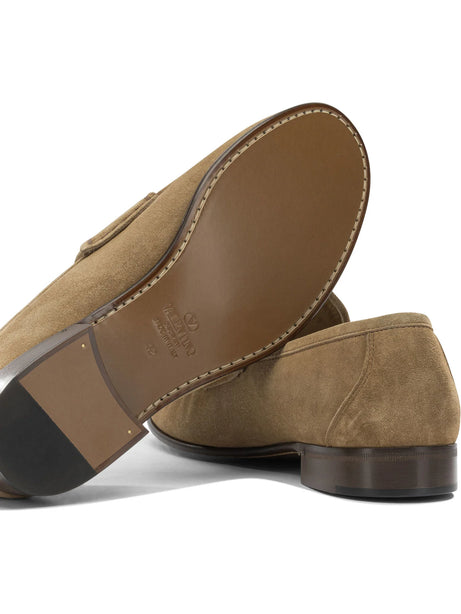 Valentino Garavani Suede loafers - Beige