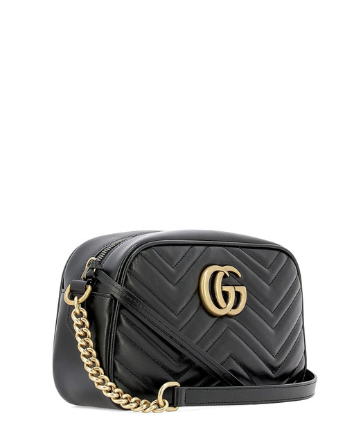 GG Marmont Small Matelassé Shoulder Bag