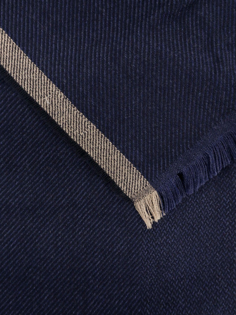 Brunello Cucinelli Wool and cashmere scarf - Blubrowngrigio