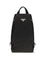 Prada Triangle logo Backpack - Black
