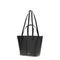 Leather Shopper Bag - Black