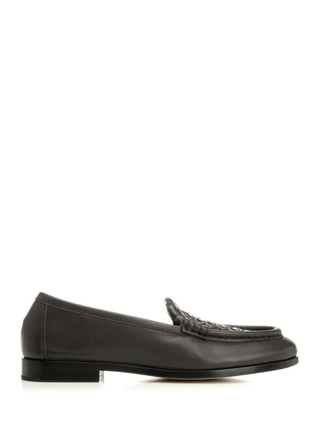 Bottega Veneta Silenzio Loafers - Brown