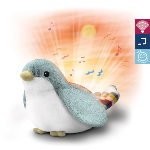 Zazu Shally the Sparrow, Sunset Projector Nightlight with Melodies
