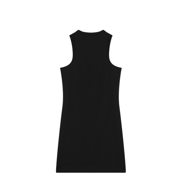 Black Mini Dress With Logo