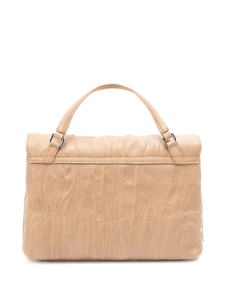 Postina Plisse S Beige Tote Bag