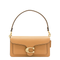 Tabby 26 Polished Pebble Leather Shoulder Bag - Brass/Biscuit