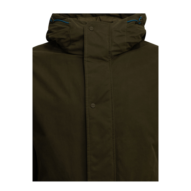 Padded Parka Made Of Technical Cotton