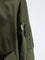 Balenciaga Nylon bomber with orange lining - Khaki