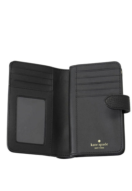 Kate Spade Lena Medium Bifold Wallet - Black