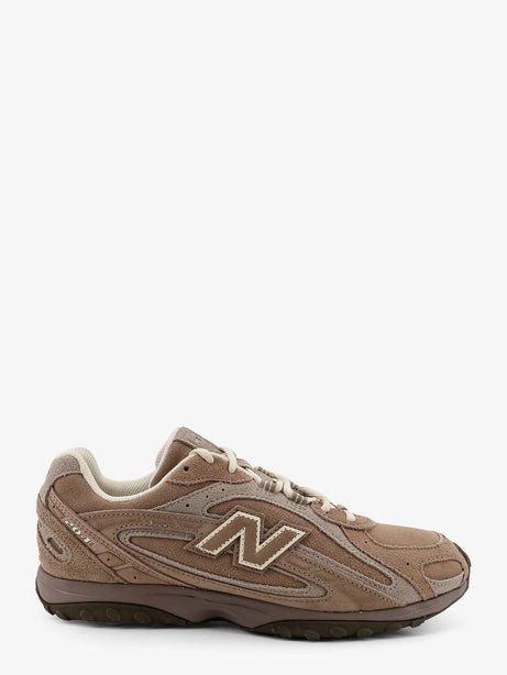 New Balance U204 suede sneakers with side logo - Green