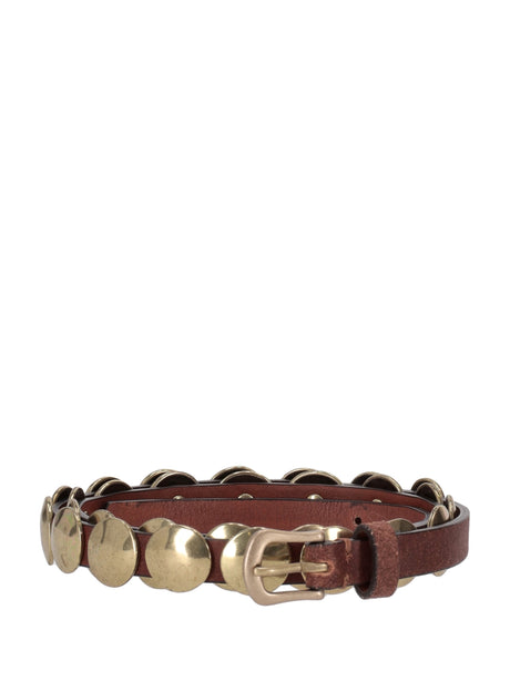 Trinidad Thin Washed Leather Belt