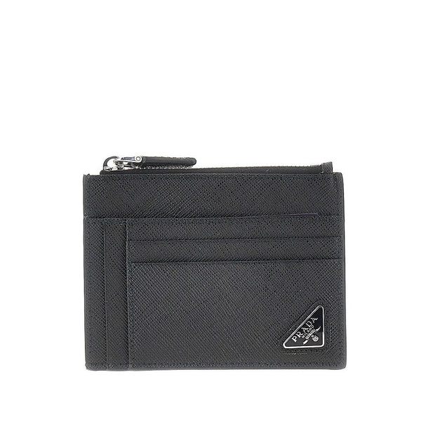 PRADA Saffiano leather cardholder pouch