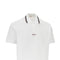 VERSACE Cotton polo shirt with Greca motif