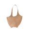 Suede Leather Shoulder Bag - Tobacco